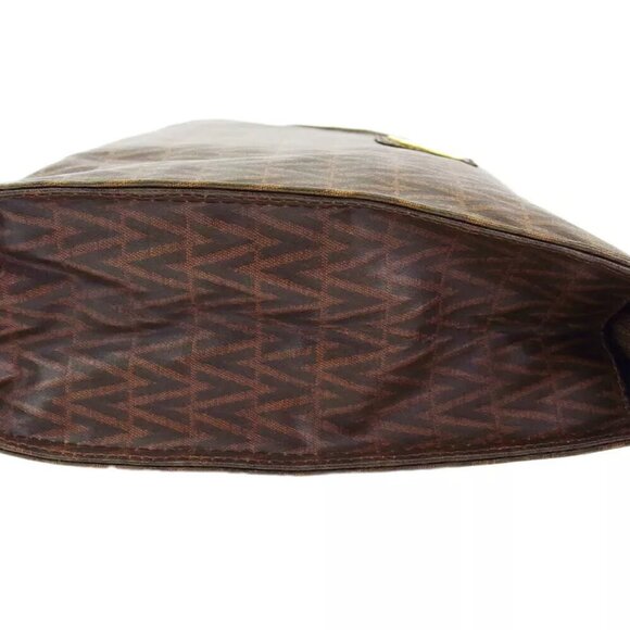 MARIO VALENTINO clutch bag V mark PVC Authentic Used L3530 - Picture 2 of 7